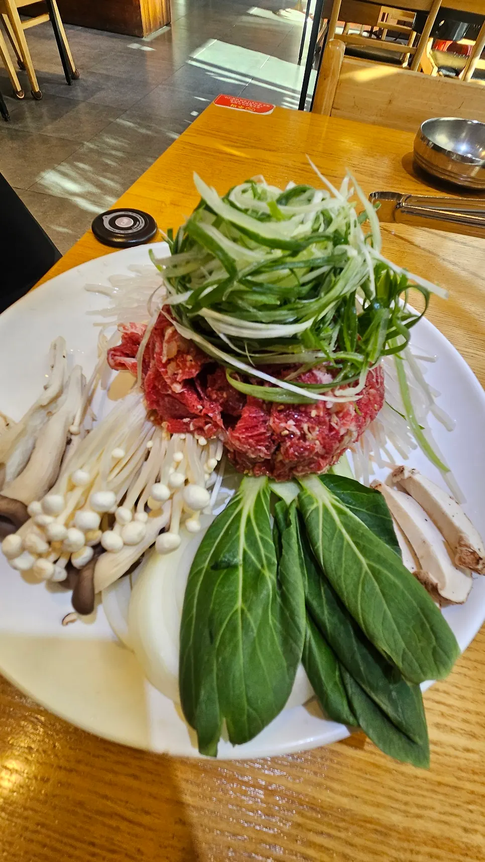 한우불고기 3인분 상차림