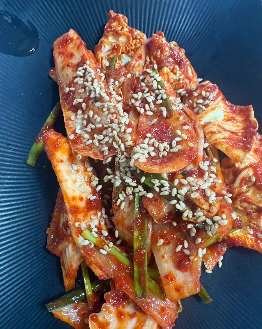 Eel eaten together with mukeunji