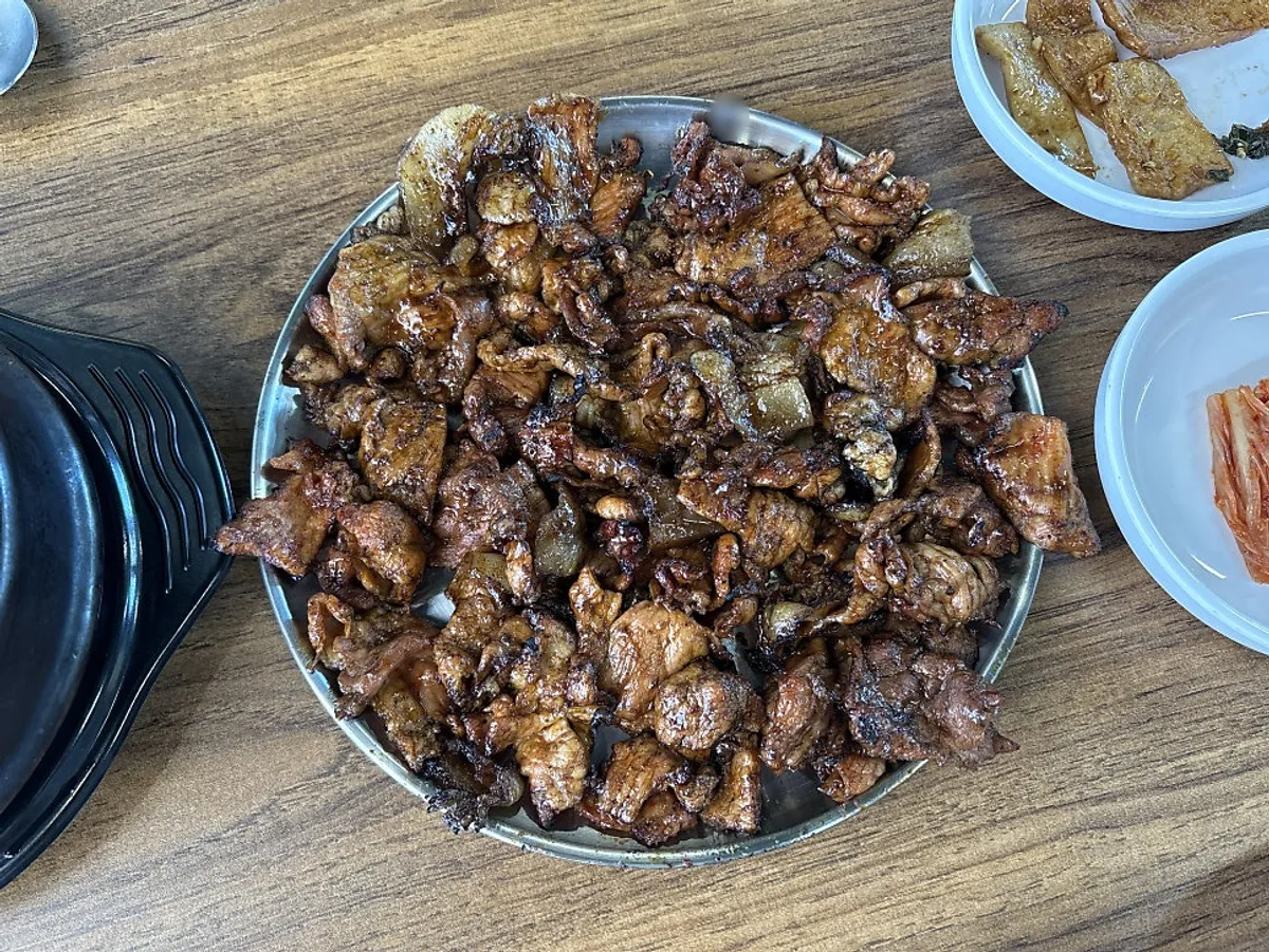Smoky gochujang pork for two