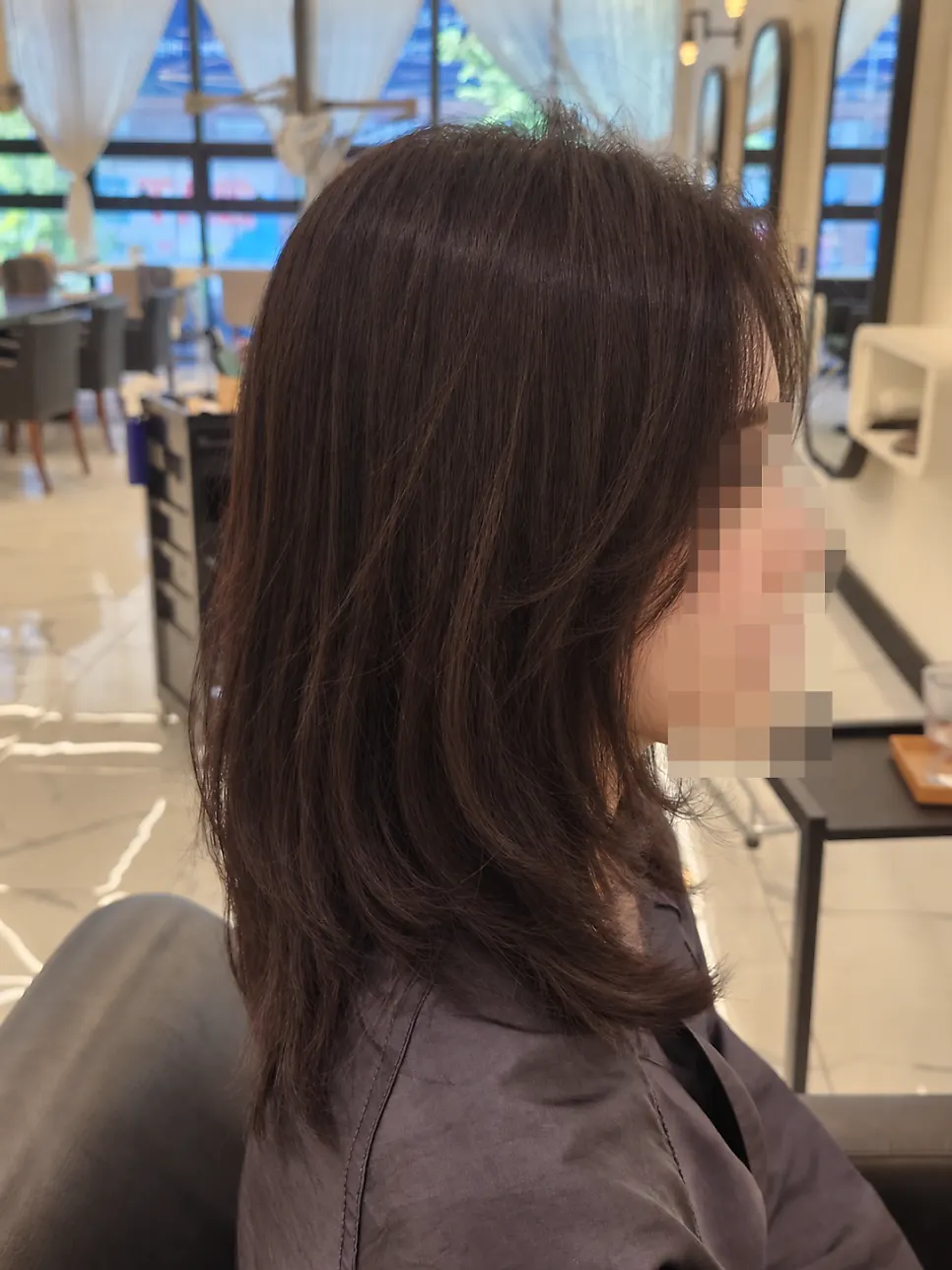 Learning how to blow-dry and style the hair