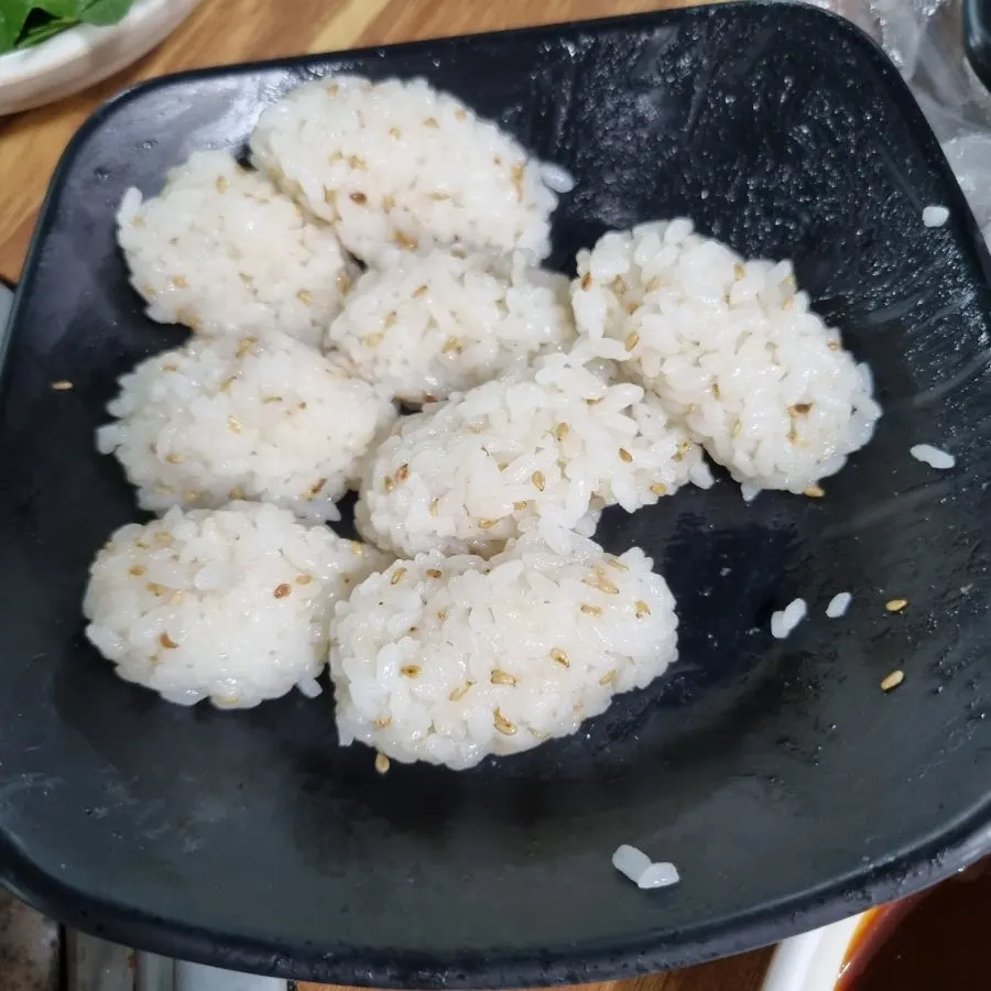 Individual bowl of clam soup