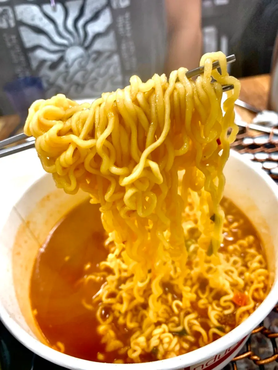 직접 끓인 셀프 라면