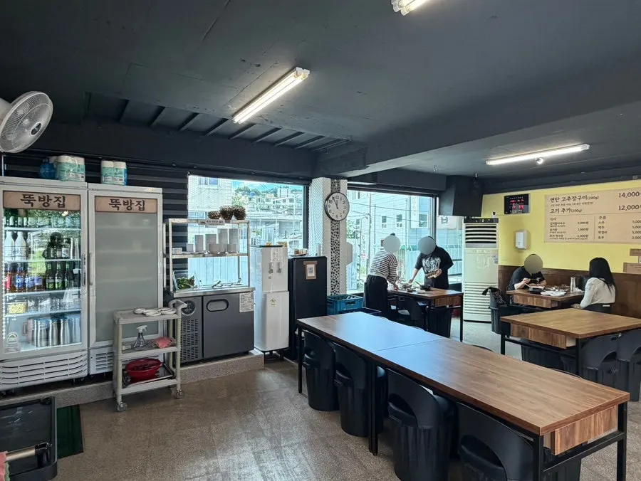 Neatly maintained interior of Ttukbangjip