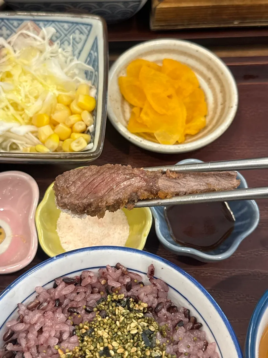 Gyukatsu basic yang dipanggang dengan mentega