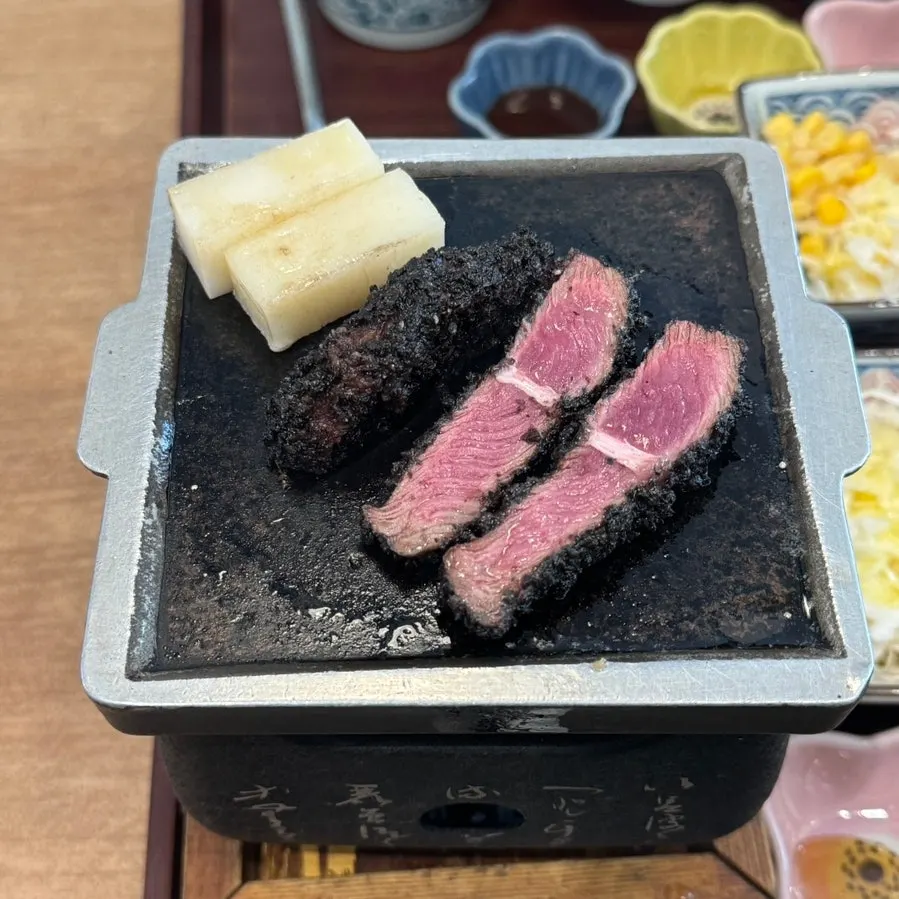 Anglo mentega untuk Black Gyukatsu