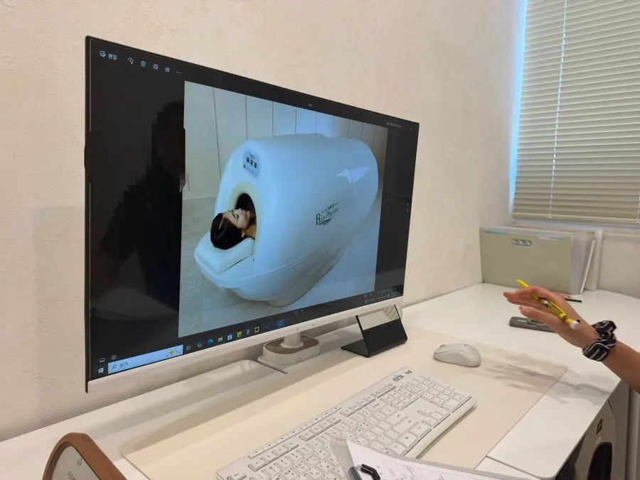Consultation before the SlimOn treatment