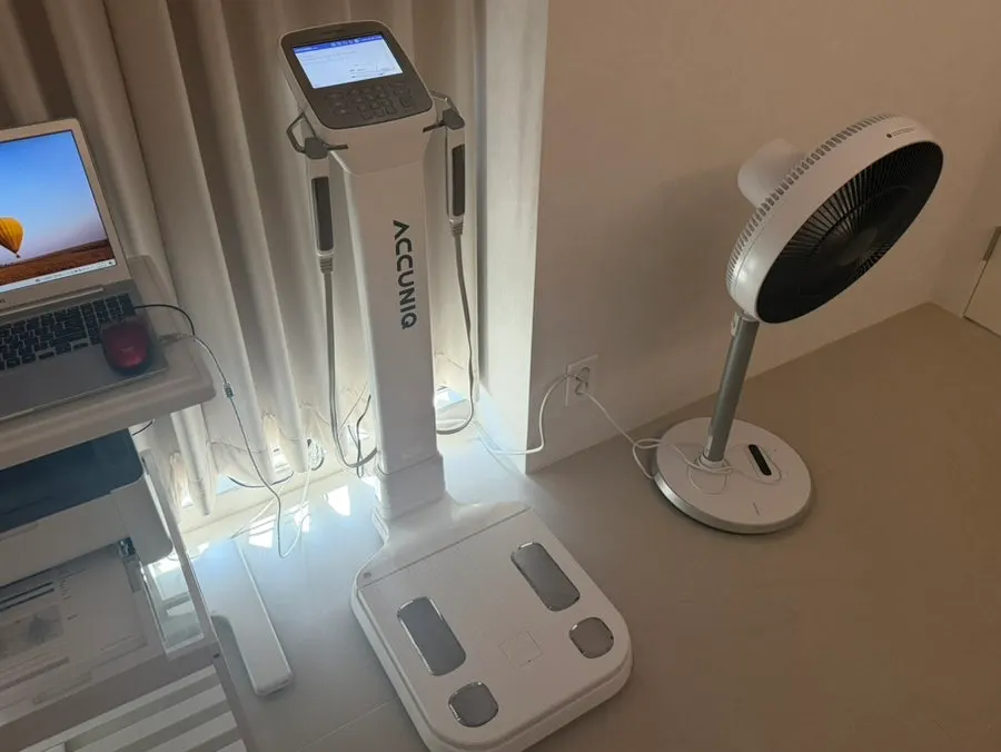 Preparing for the InBody scan