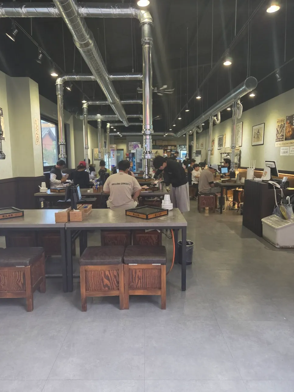 백산화로 작은모둠과 기본찬 세로 사진