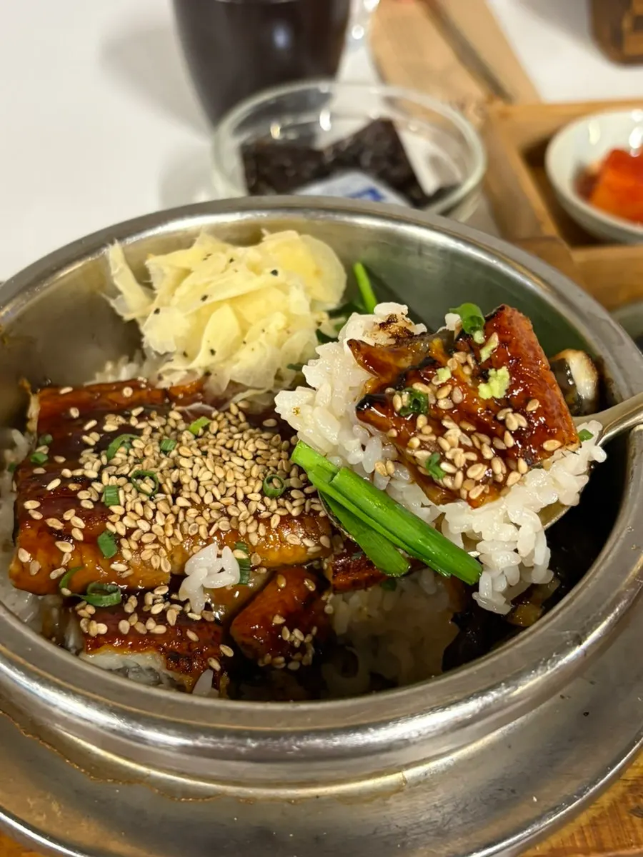 소로리 셀프바 반찬과 밥
