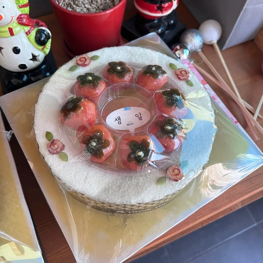 떡미당 생일 떡케익 두 종류