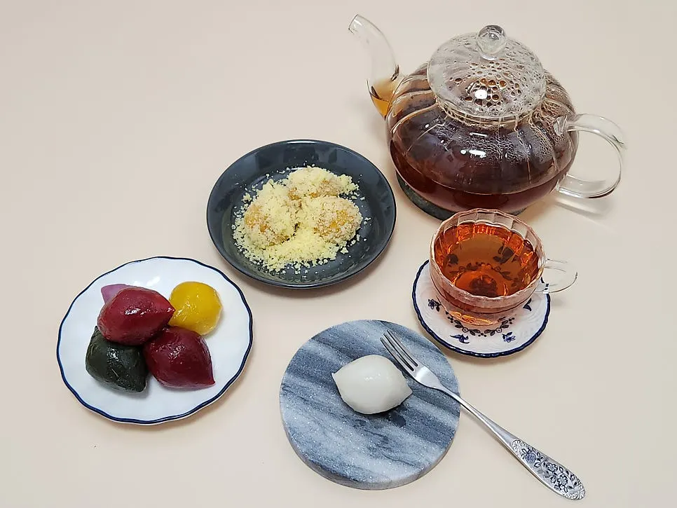 一口かじったカボチャインジョルミ