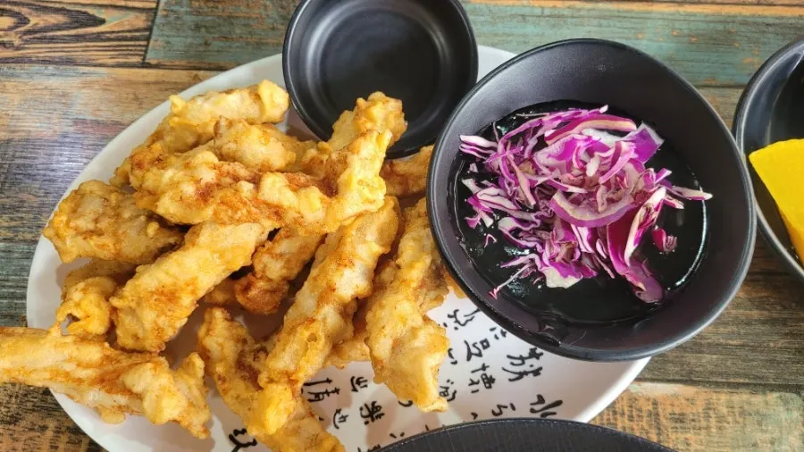 교동짬뽕 찹쌀탕수육 한 접시
