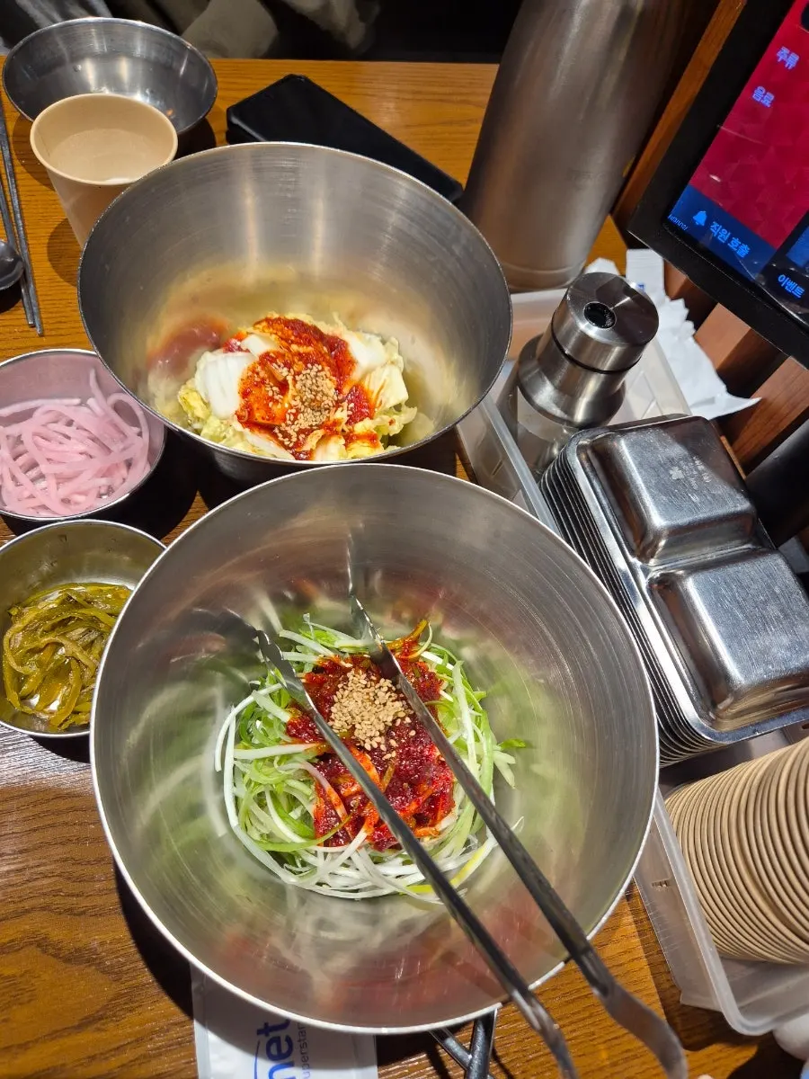 Restaurant space set up for charcoal grilling