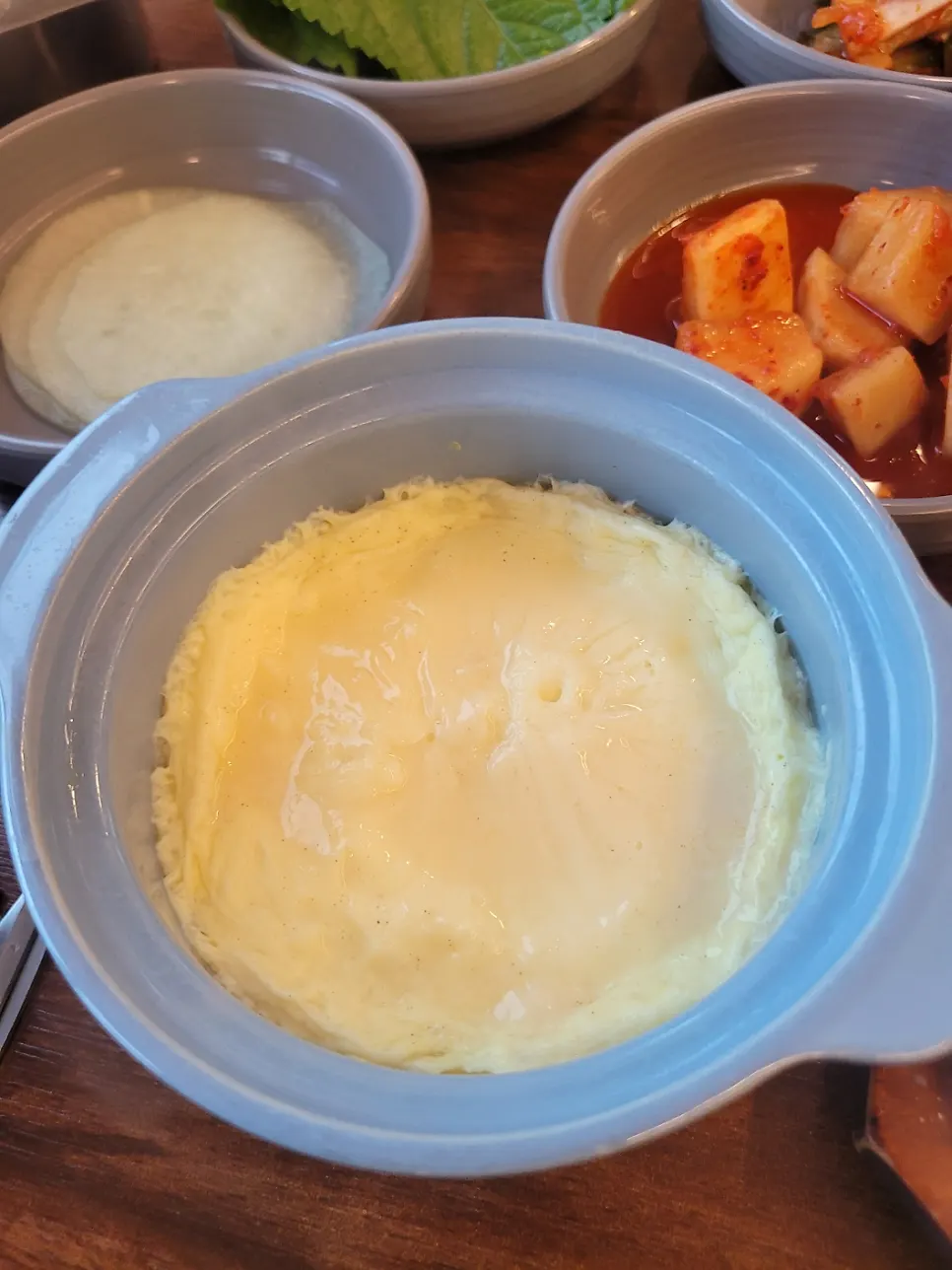 Mukbap served as a free side dish