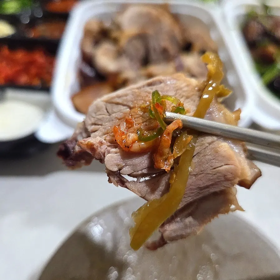Tangy pickled chili side dish