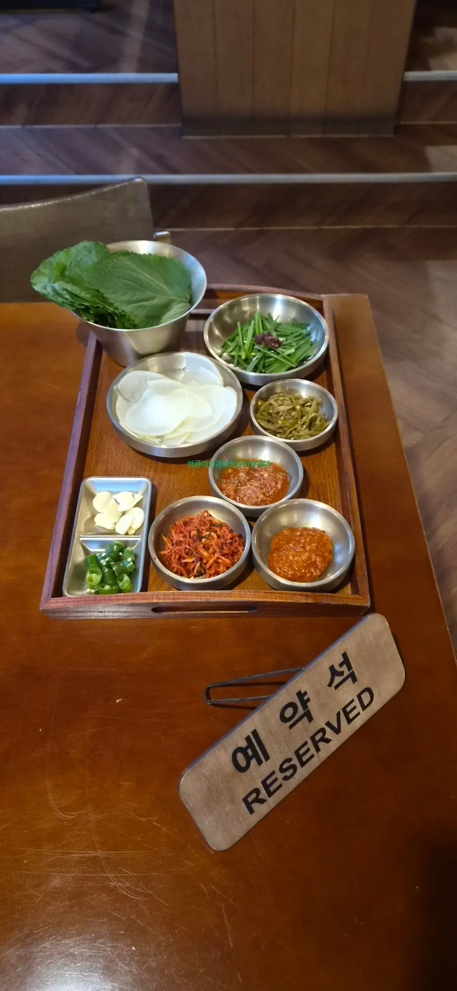 Interior atmosphere of Cheongmigwan Sejong Naseong Main Branch