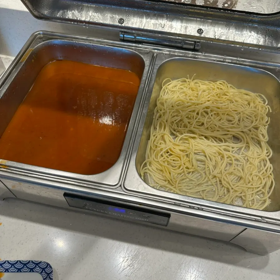 장소담 셀프바 반찬 코너