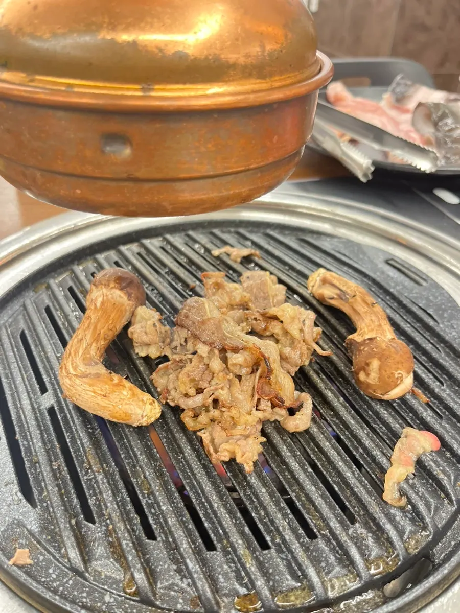 Close-up of eel with a crispy grilled exterior