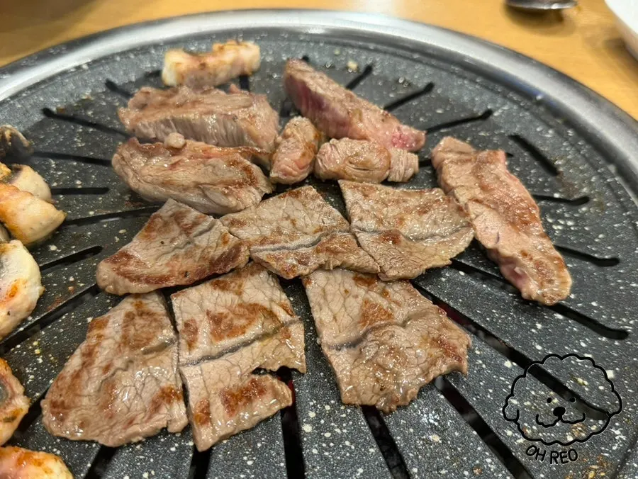 장소담 소고기 여러 부위 구이