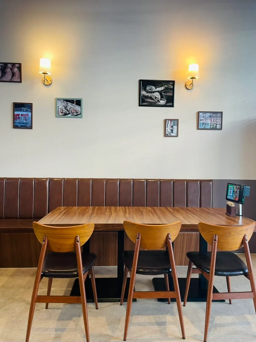 View of the ground floor of the Taco Dot Cheongna Branch building