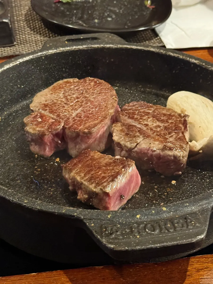 Korean beef meal at Suksung Myeongjak Cheongna