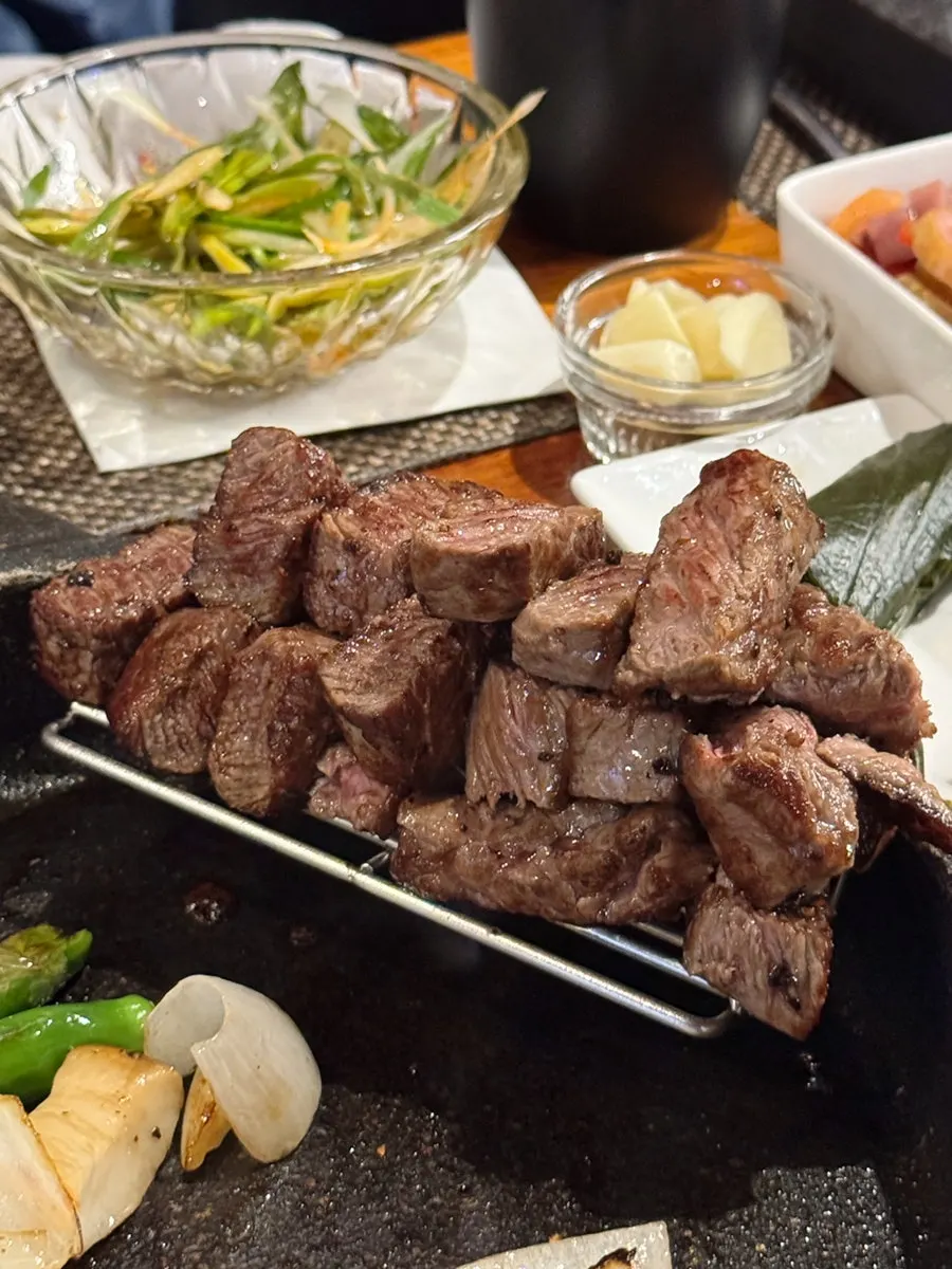Tenderly grilled Korean beef