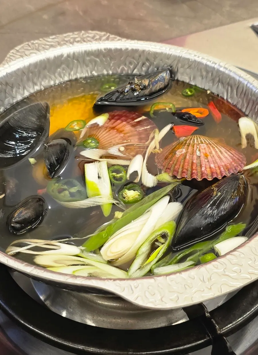 기본으로 나온 콘치즈