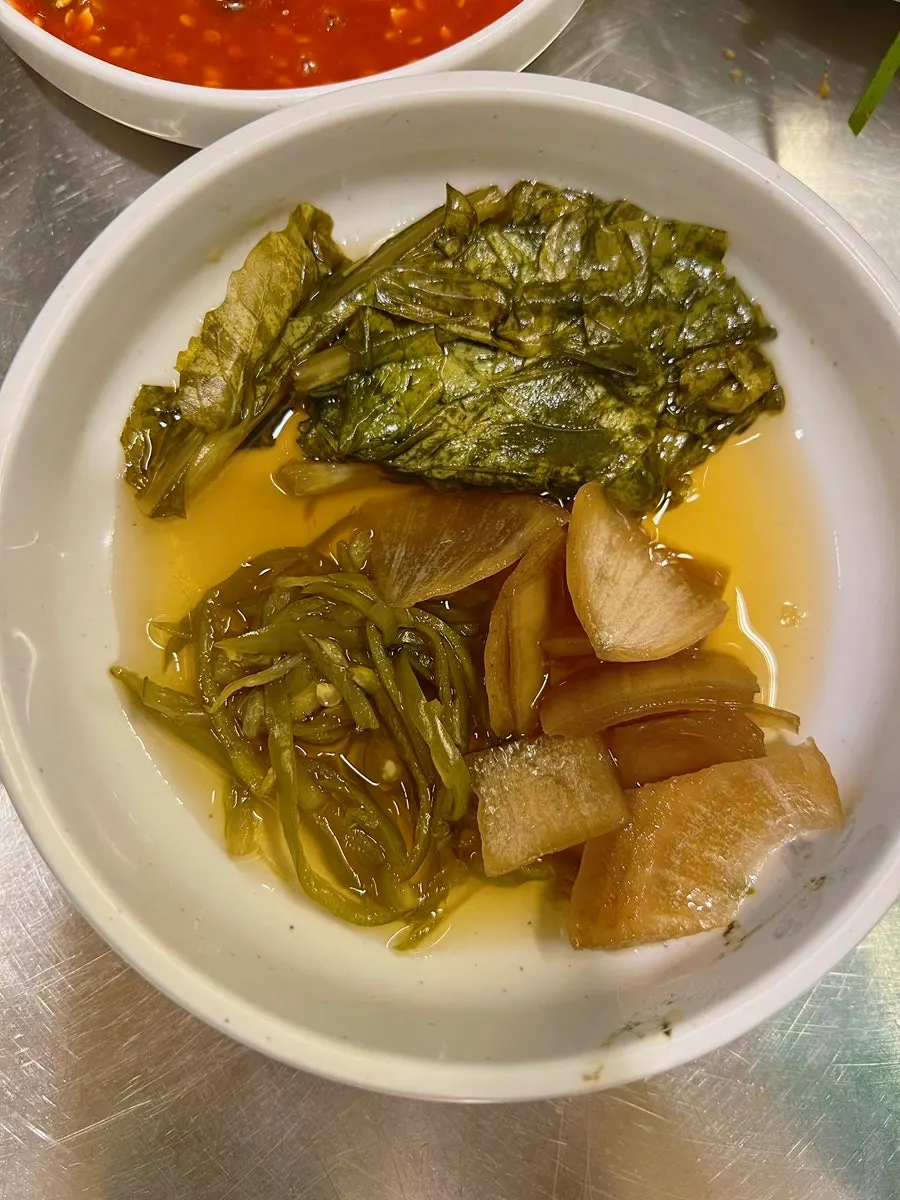 Basic side dishes for pork belly