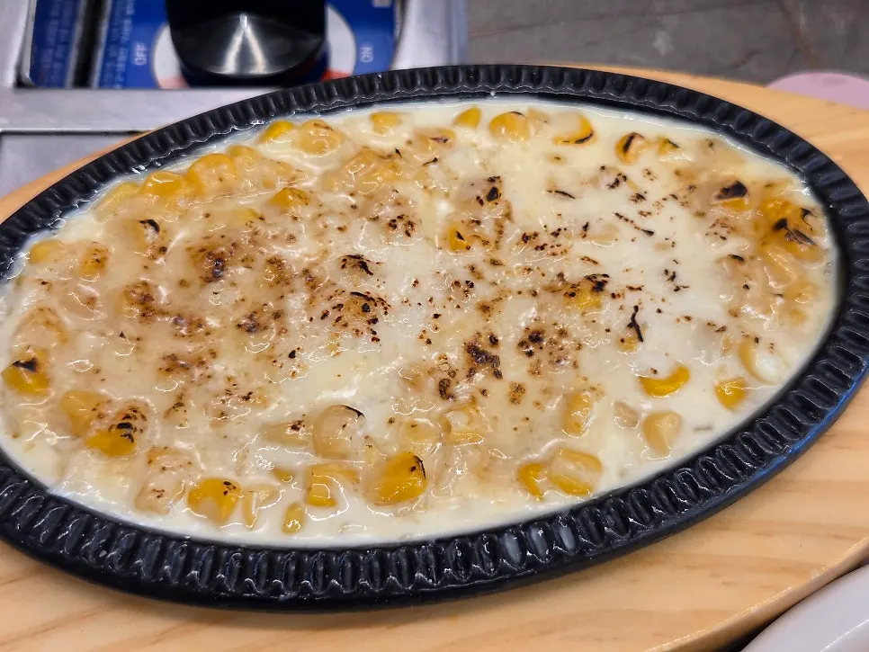 Several stacked flat dumplings