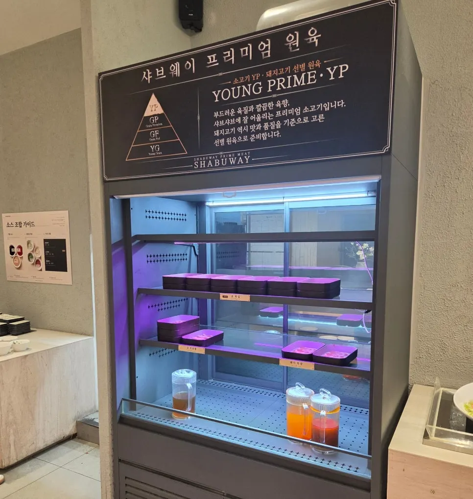 Unlimited-refill vegetables for shabu-shabu