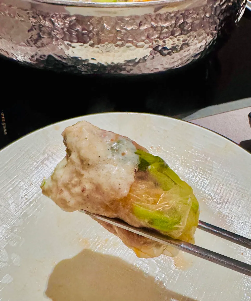 칼국수와 죽으로 마무리하는 재료