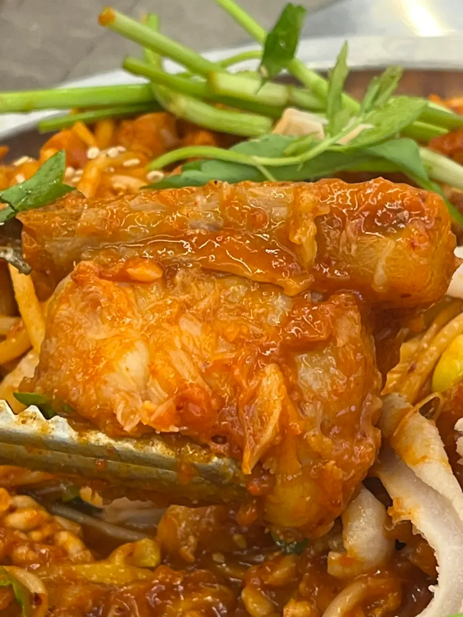 Chewy monkfish liver