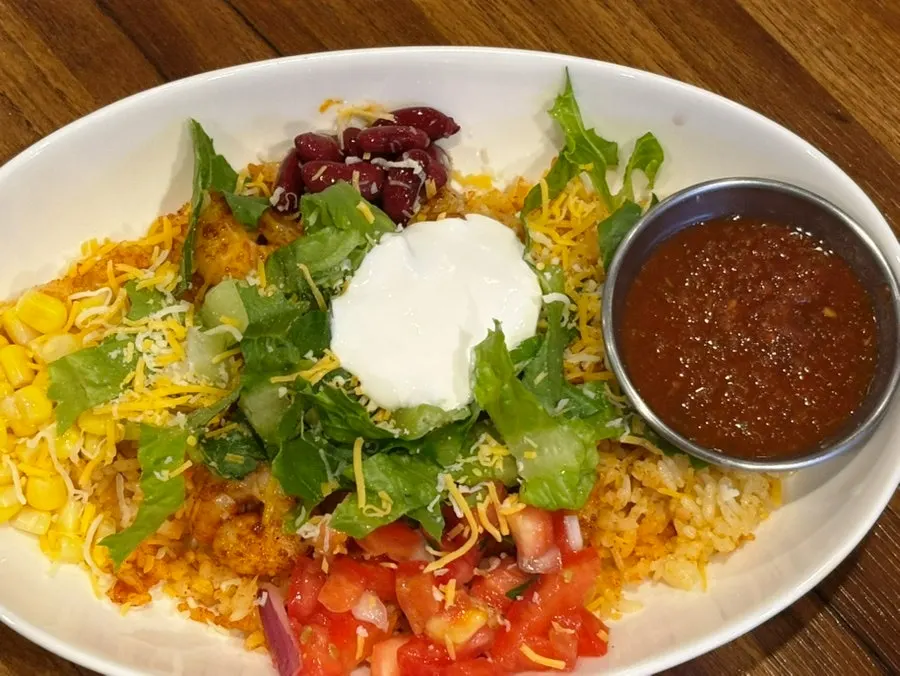 Taco Dot Burrito Bowl in a bowl, ₩14,000