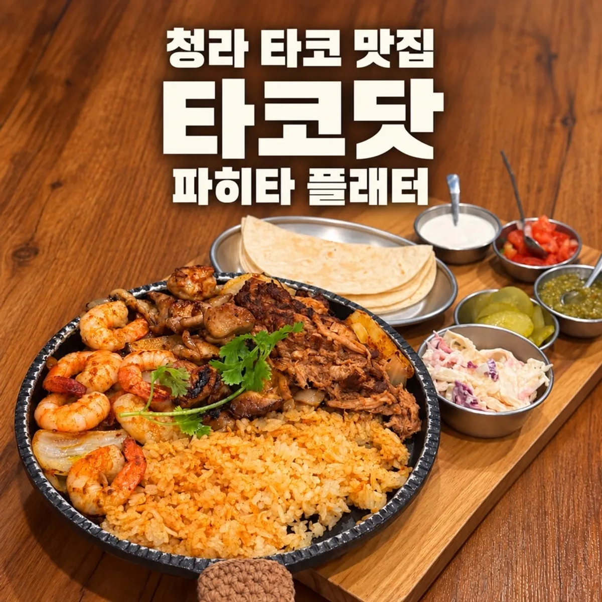 타코닷 청라점 파히타 플래터 대표 사진