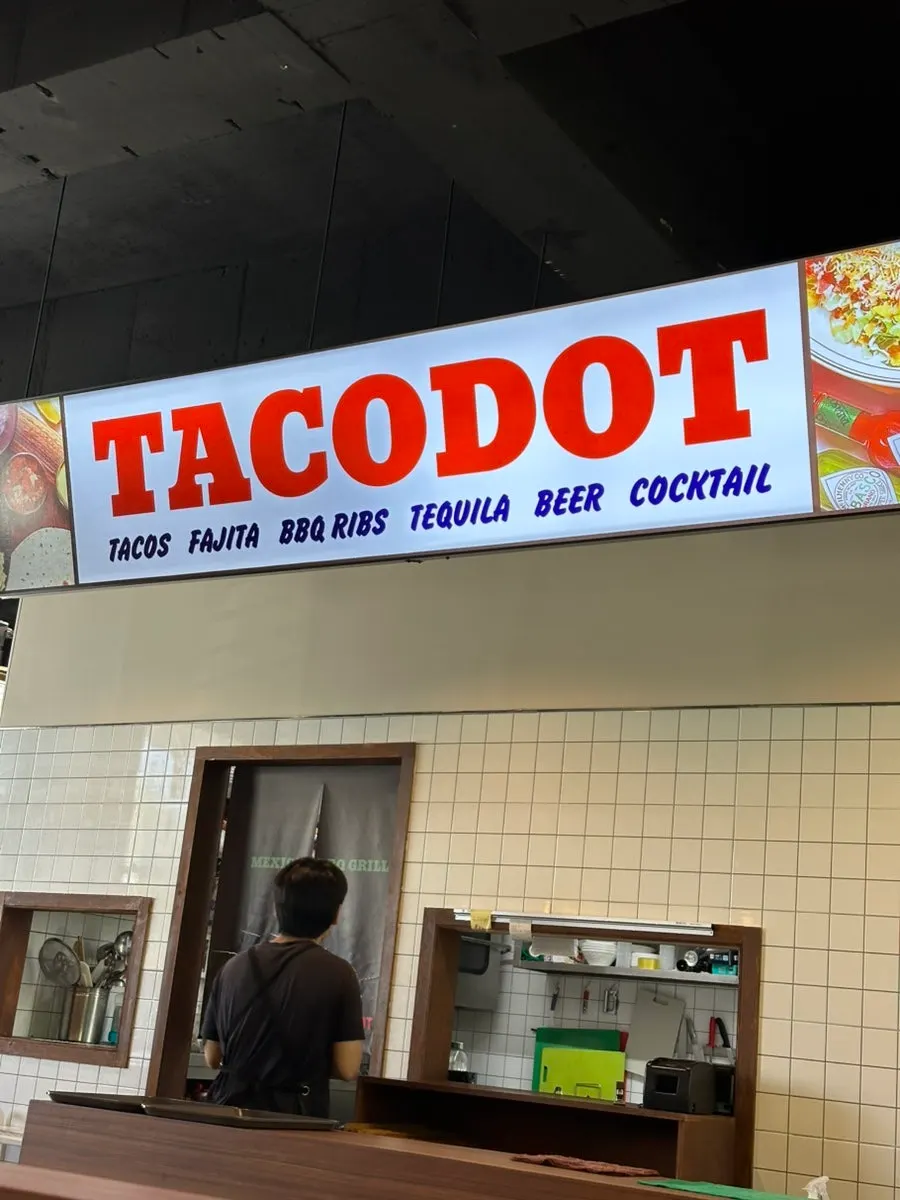 Interior decor inside Taco Dot Cheongna Branch