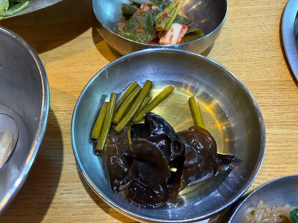 꼬들꼬들한 목이버섯 절임 반찬
