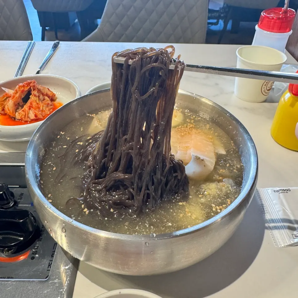 청류옥 메뉴 구성