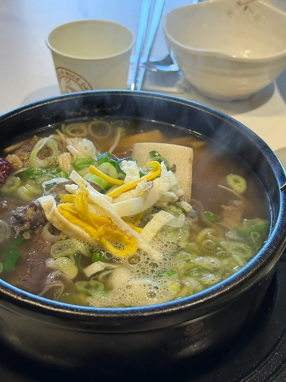 Cheongnyuok's galbitang with tender meat