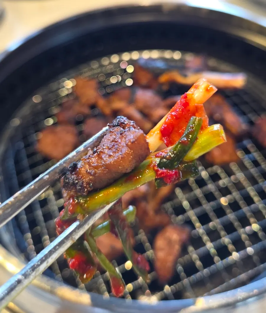 Tender pork ribs at Cheongnyuok