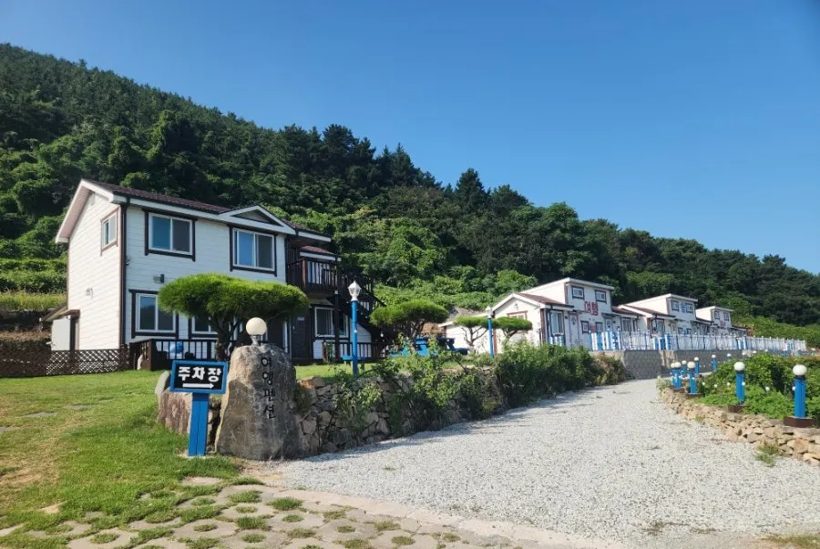 청산도 여행펜션 소개 문맥의 숙소 사진