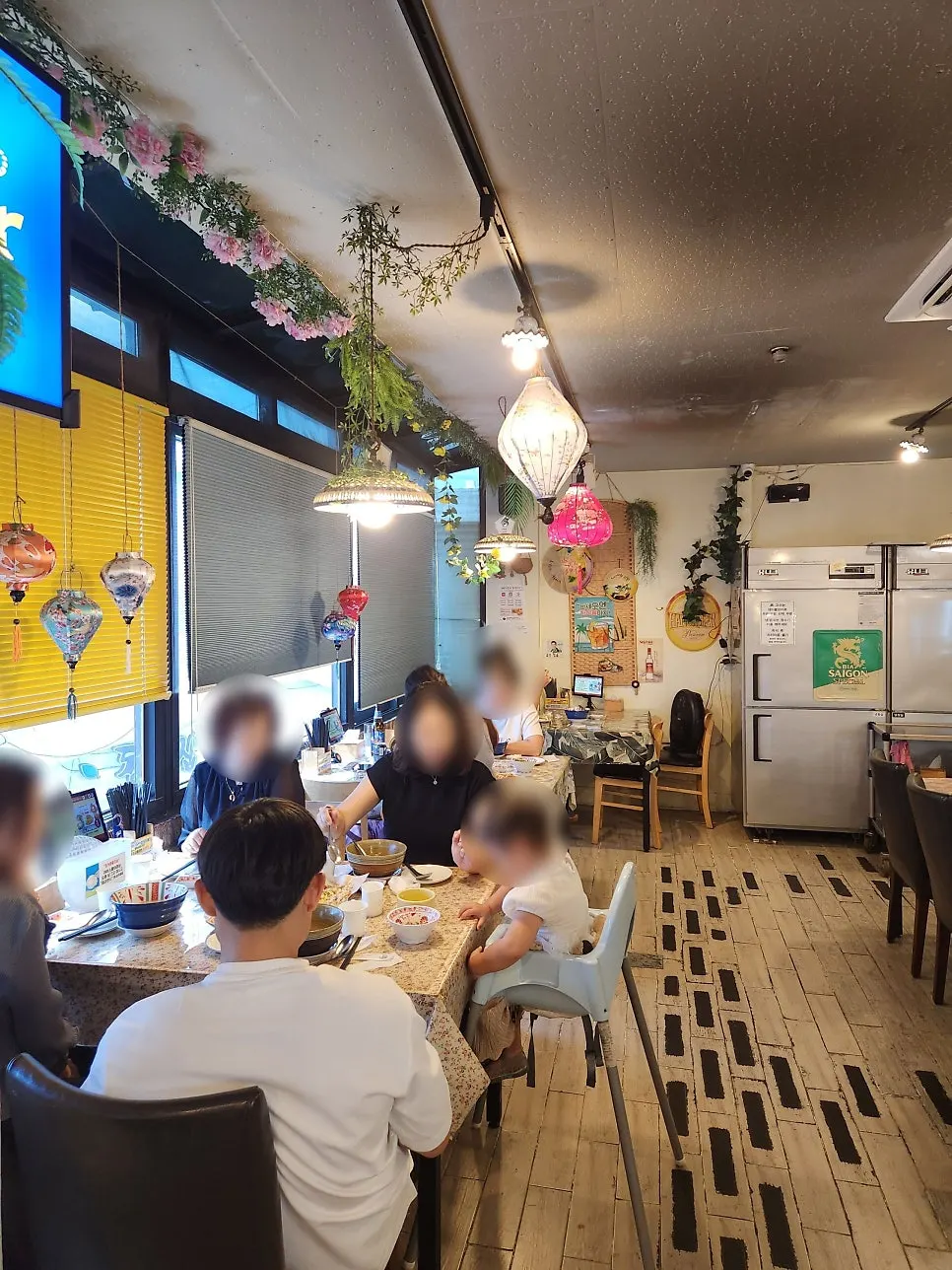 청사포쌀국수 매장 외부 전경