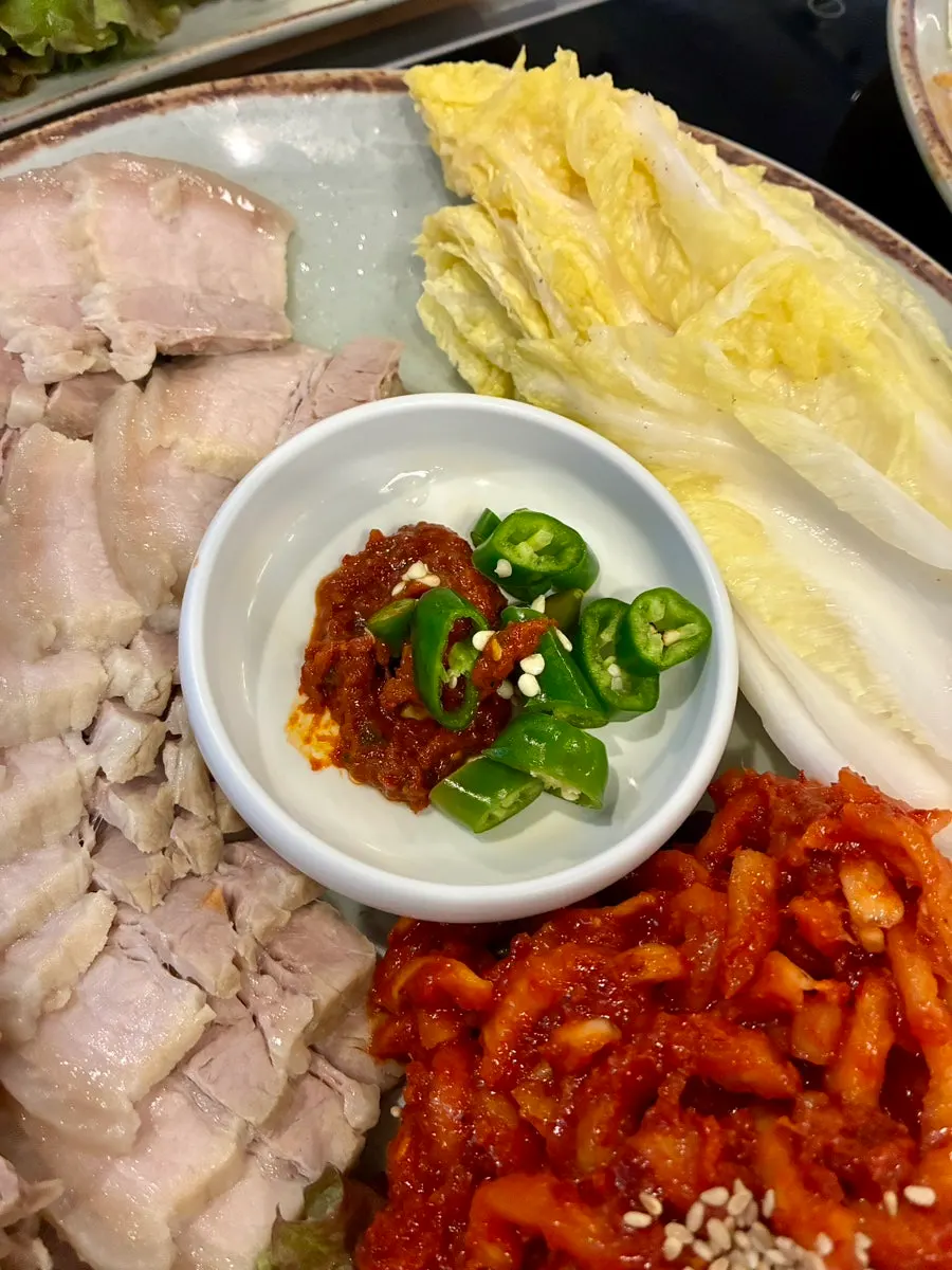 꼬들꼬들한 보쌈김치