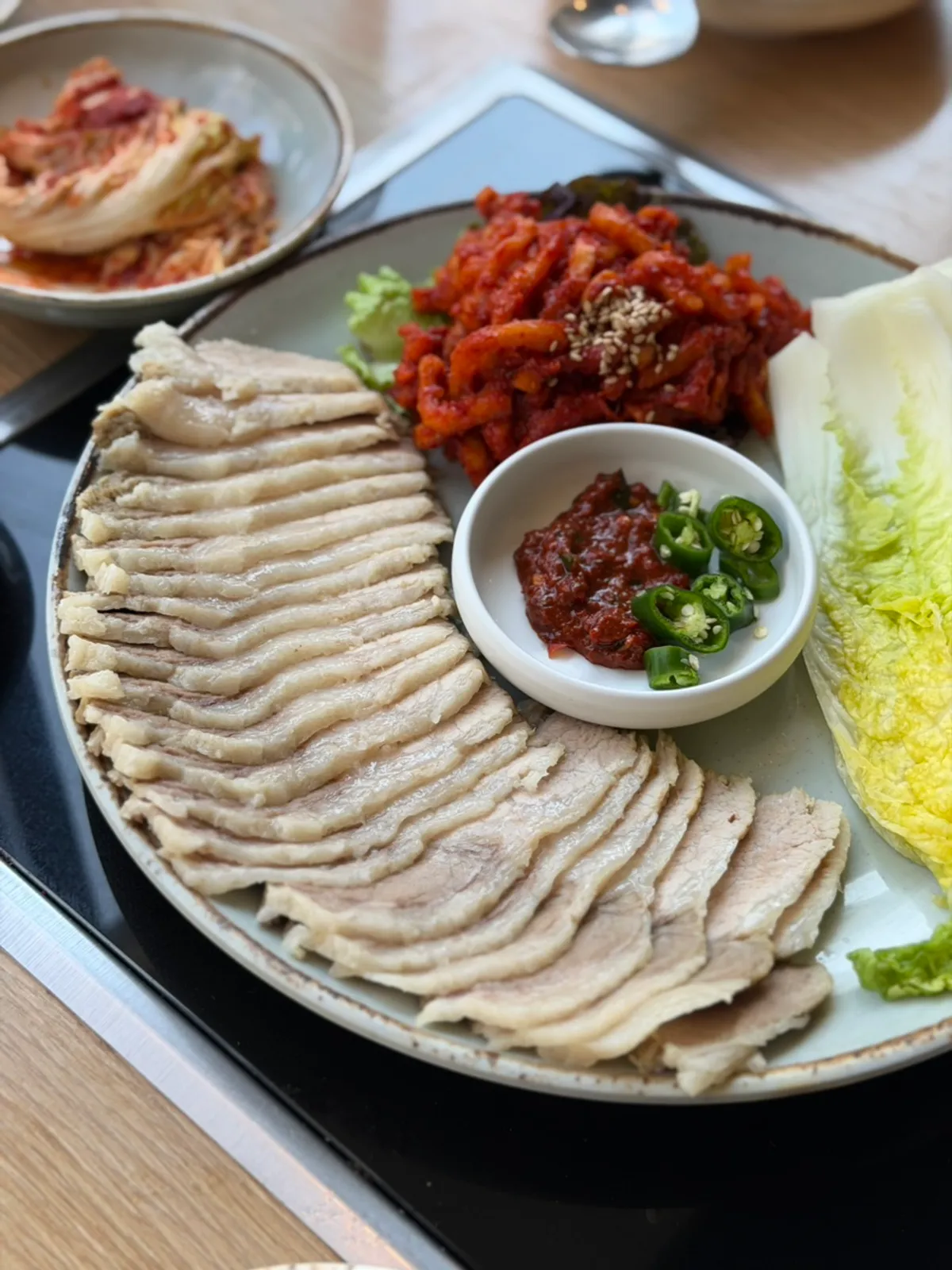 Signature bossam spread photo at Cheongun Bossam Dangsan Branch