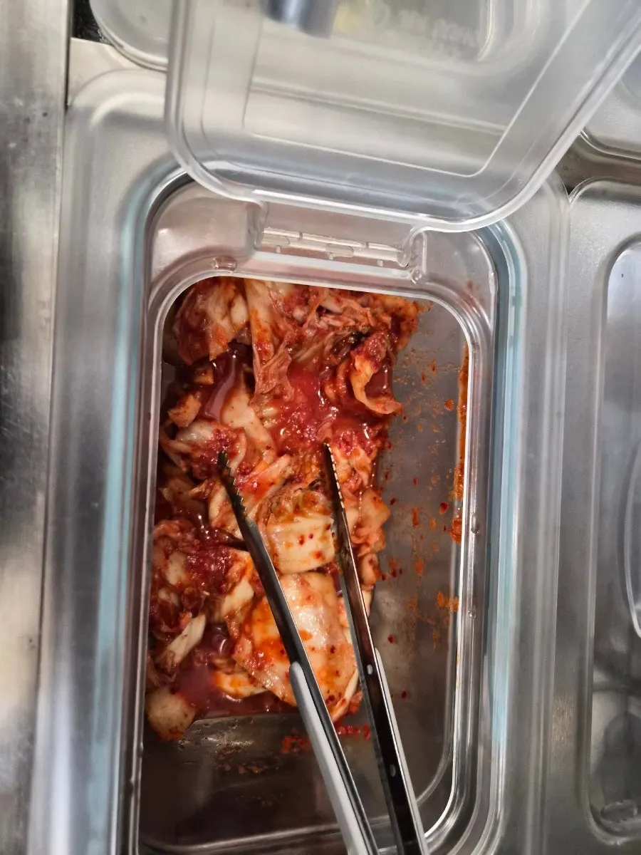밥과 라면사리 무한리필 안내