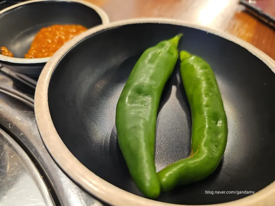 Fresh onion and chili peppers received upon request