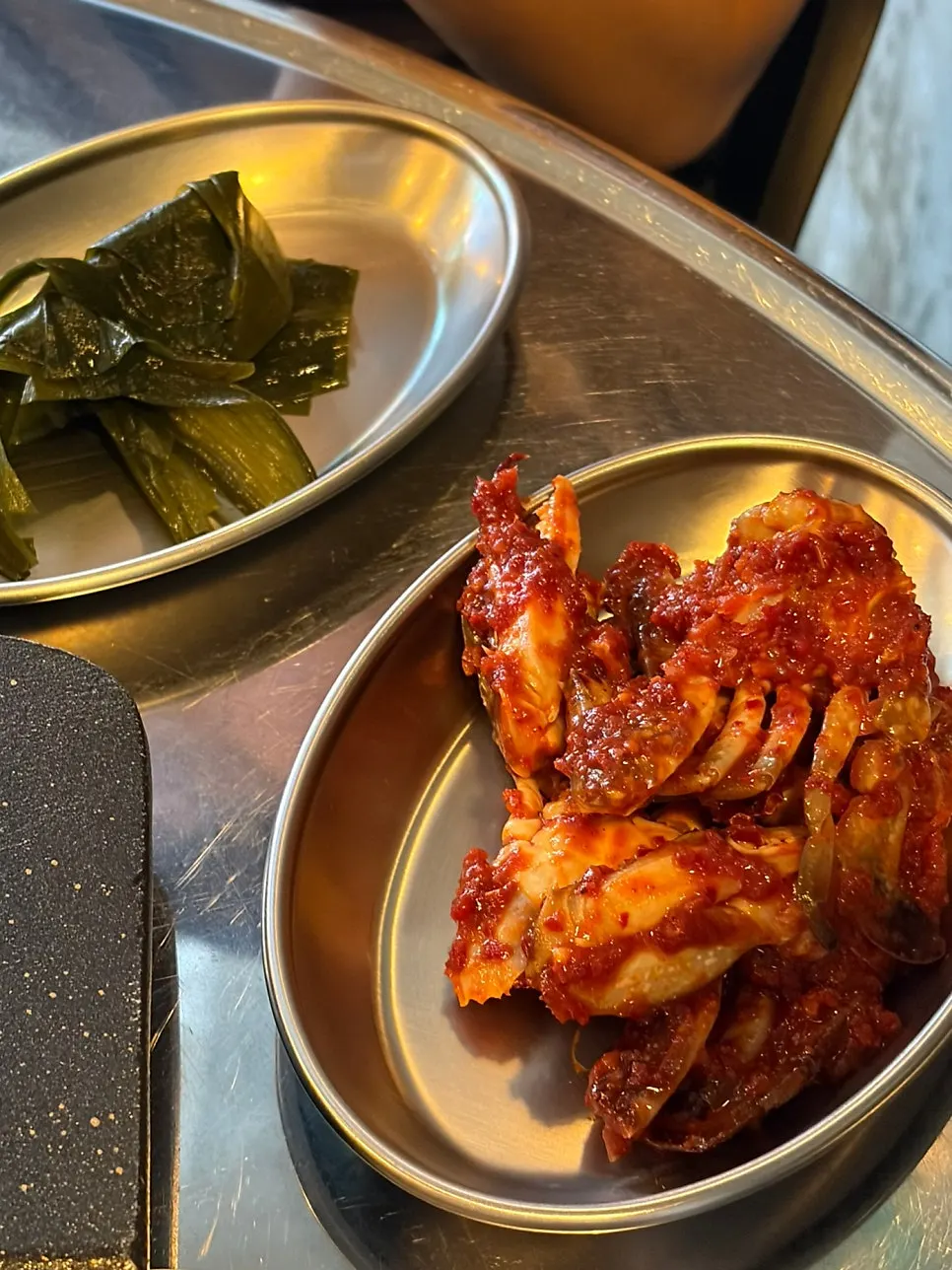 김숙성 성내점 기본 반찬 상차림