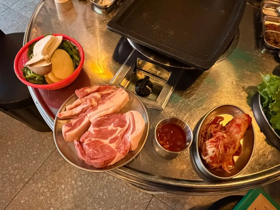 반찬으로 나온 양념게장