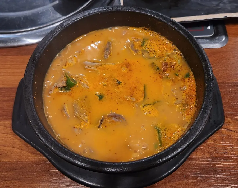 Spicy offal gukbap solo special set