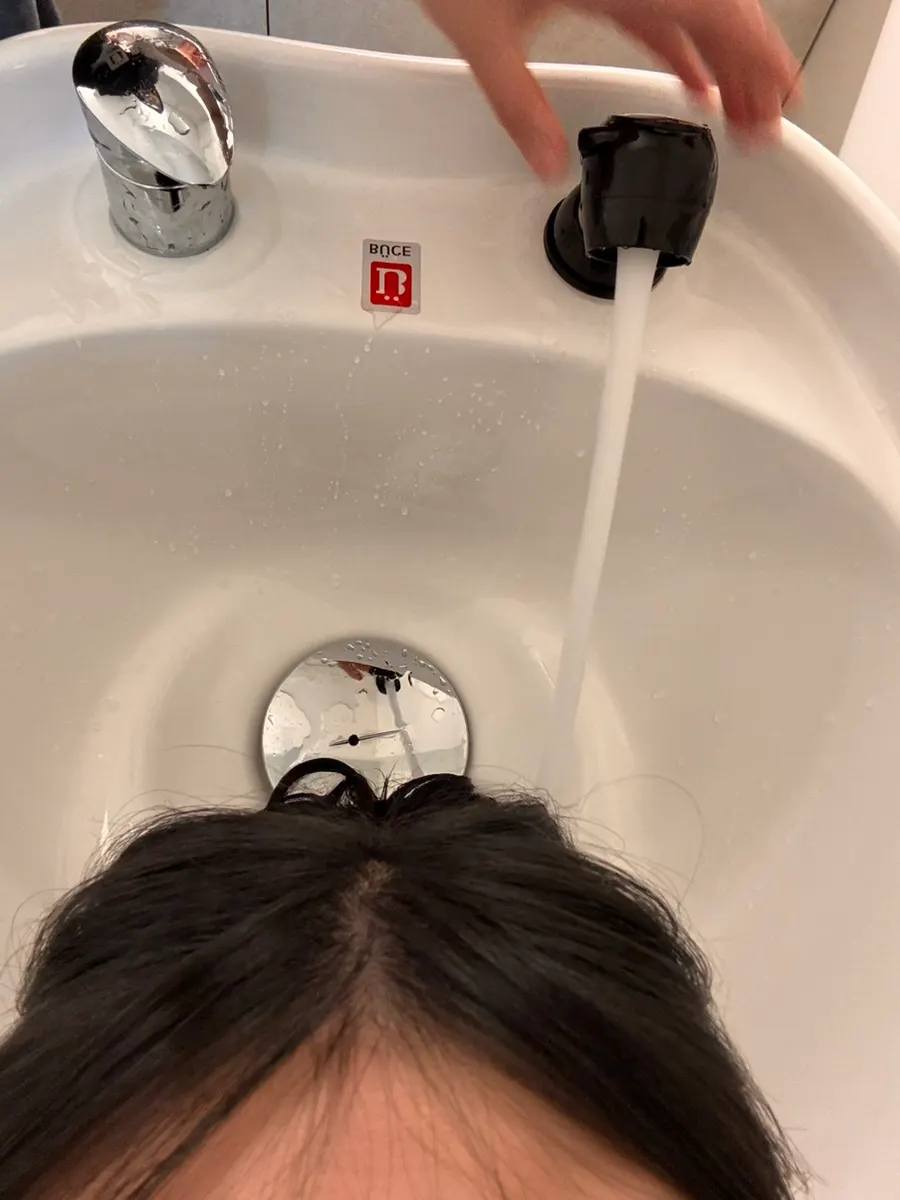 디자이너와 스타일 상담을 나눈 좌석