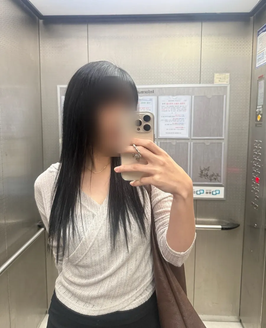 Autumn-inspired hairstyle after the appointment